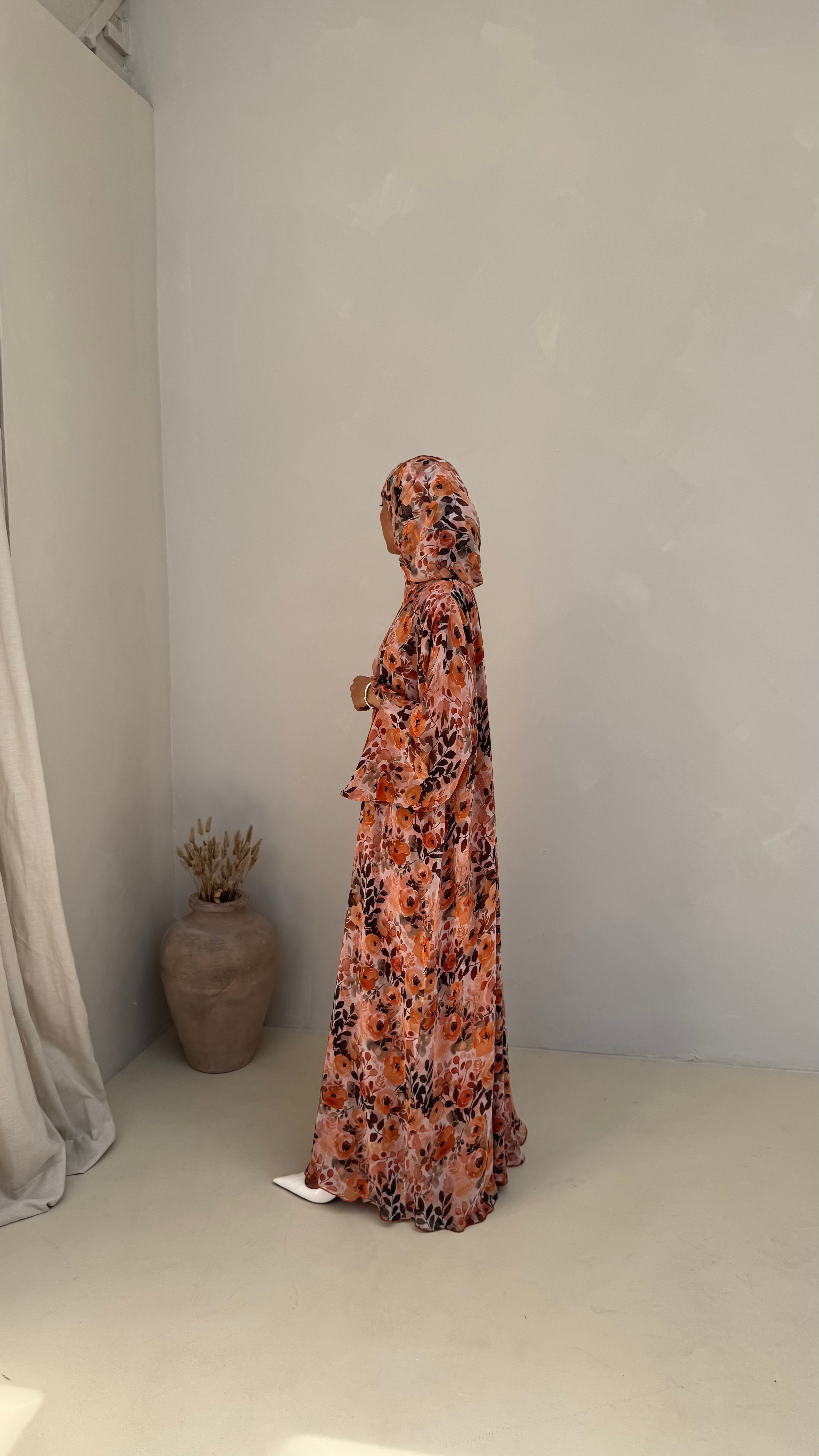 Saffron Blossom Abaya