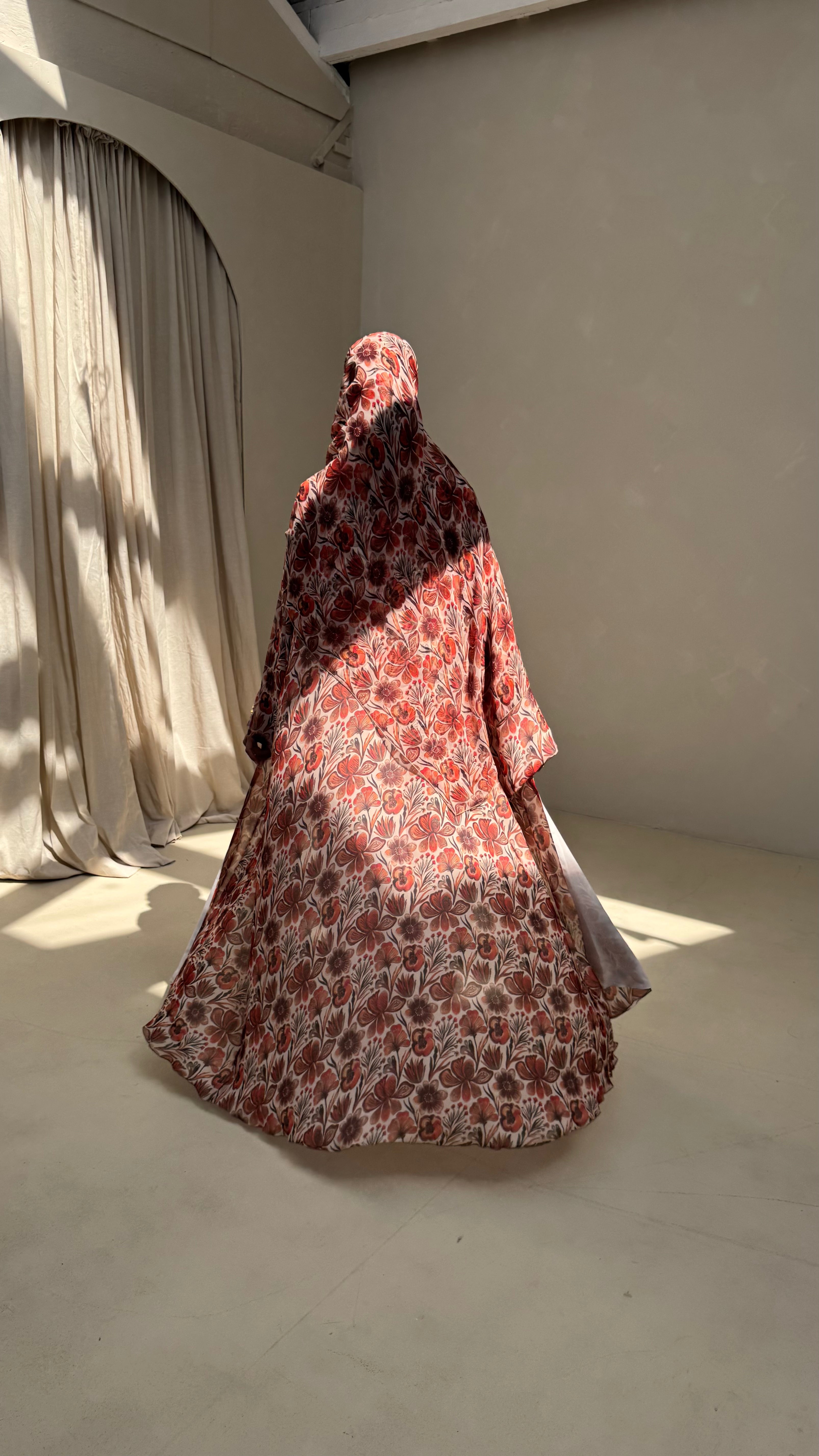 Hazel Blossom Abaya