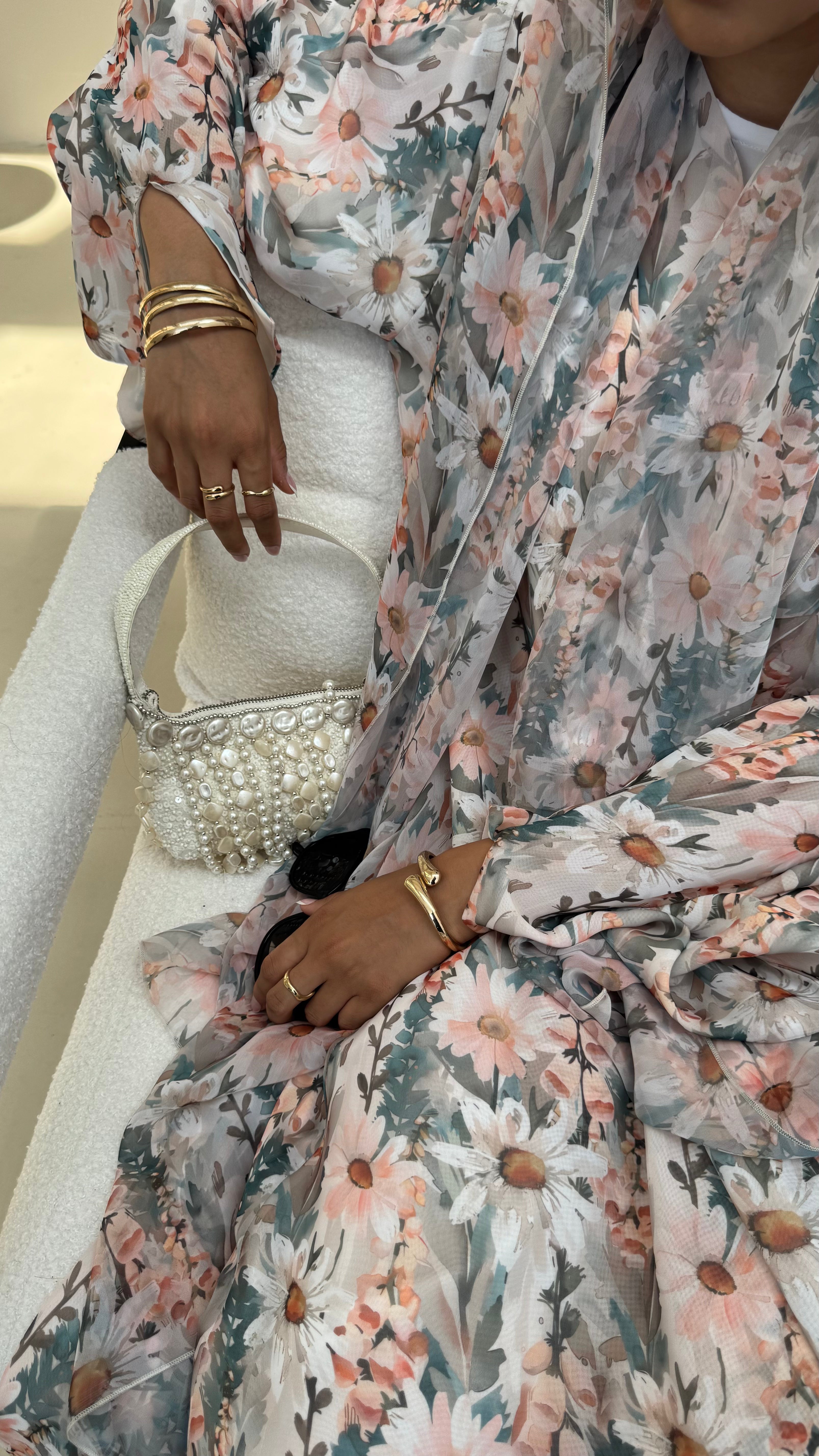 Spring Blossom Abaya