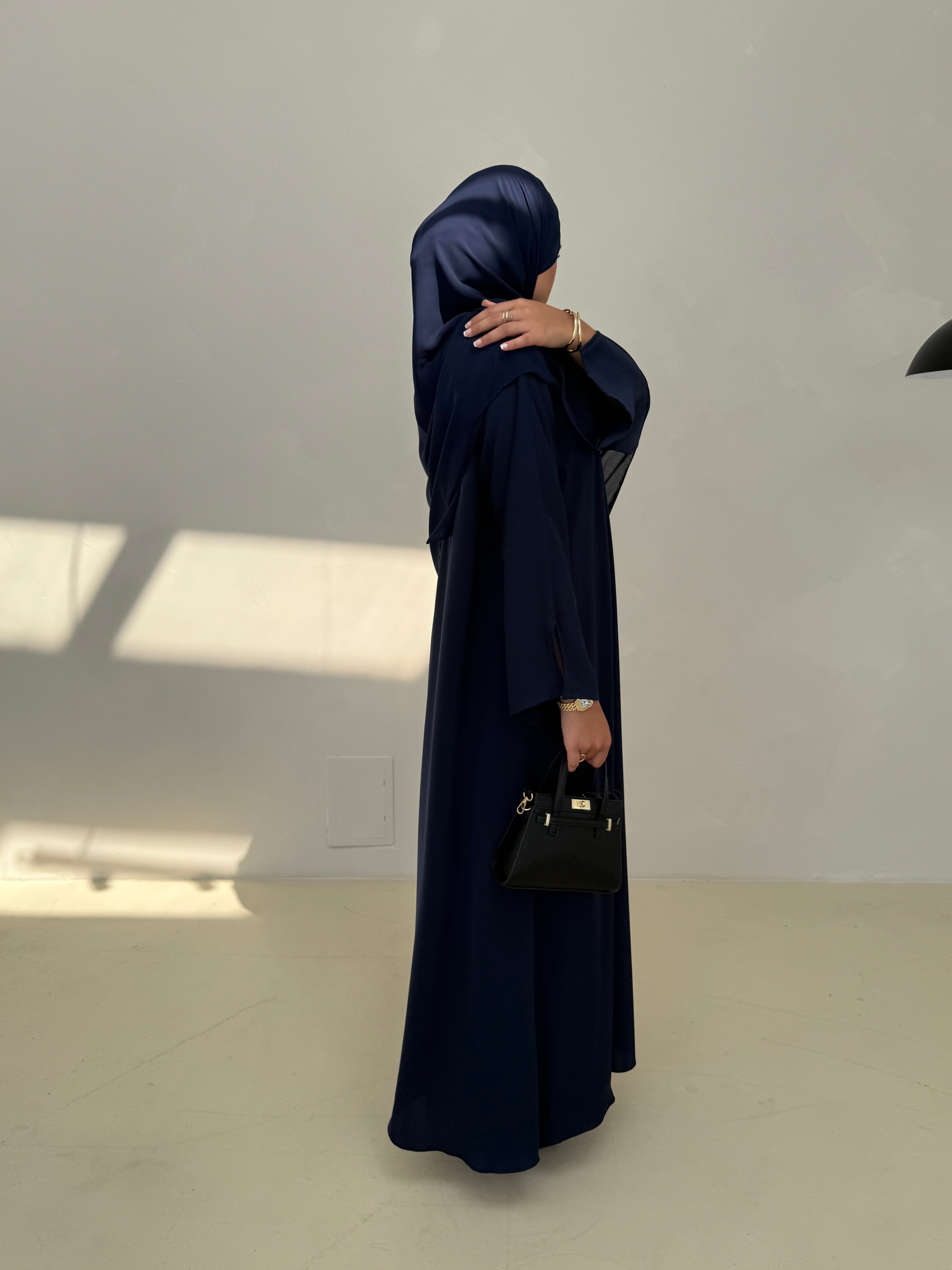 Navy Korean Elegance